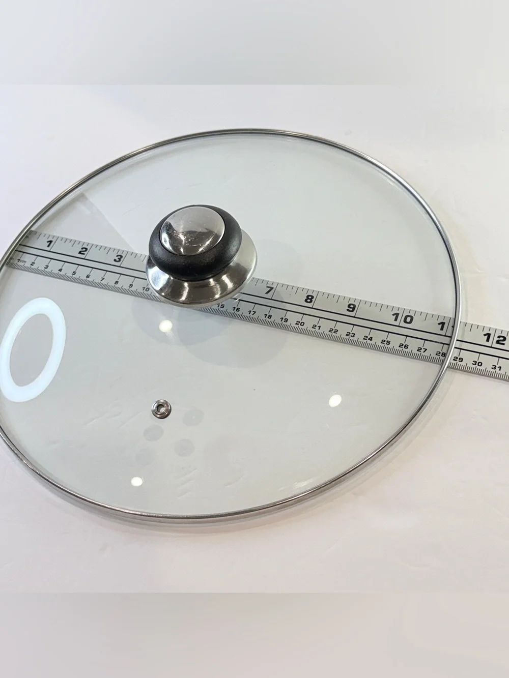 Tempered Glass Pot Lid Set 8” & 10” Stainless Steel Rim Replacement Covers